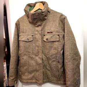 SIMS Snowboard Tweed Textured Hooded Jacket